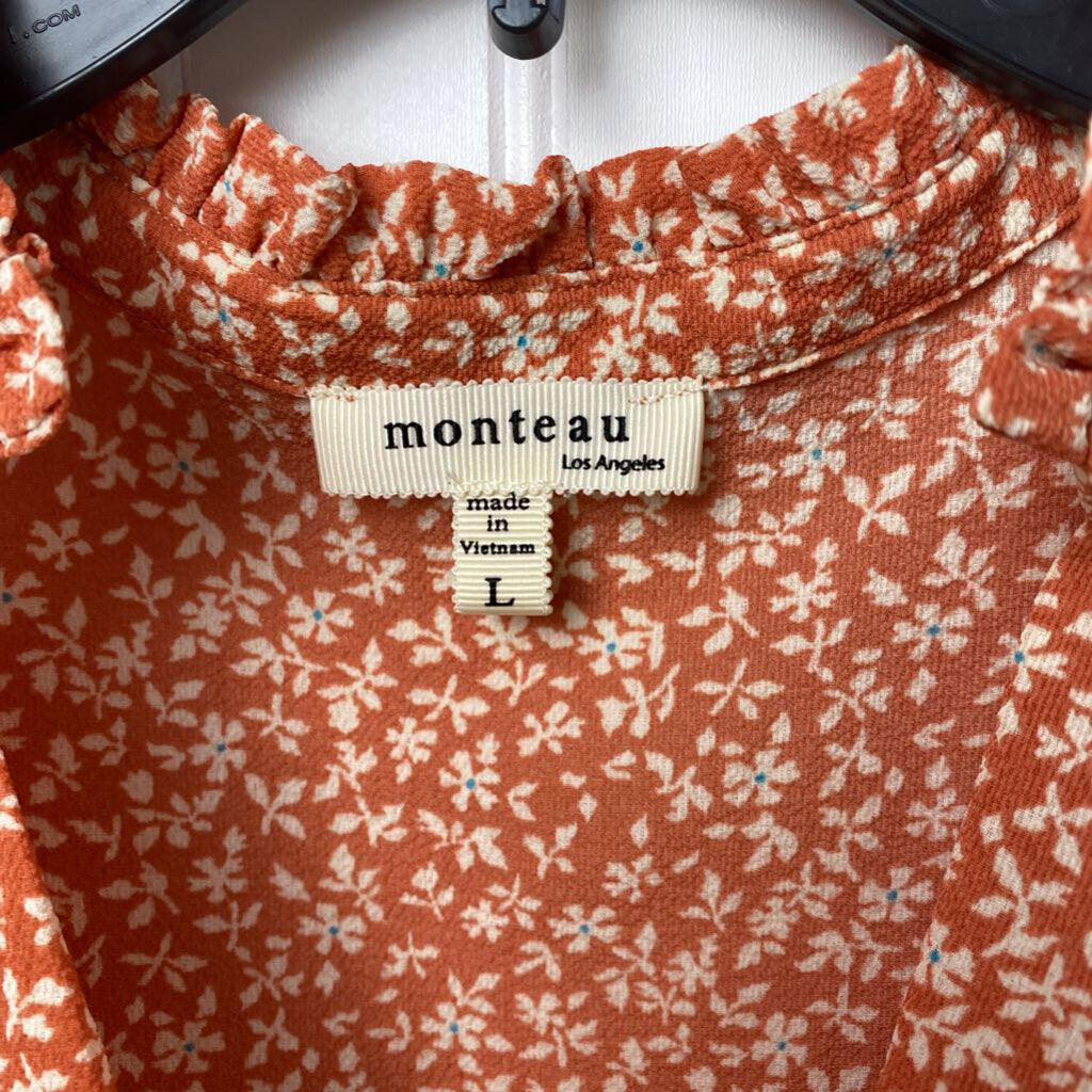 TIE AT WAIST SHORT SLEEVED