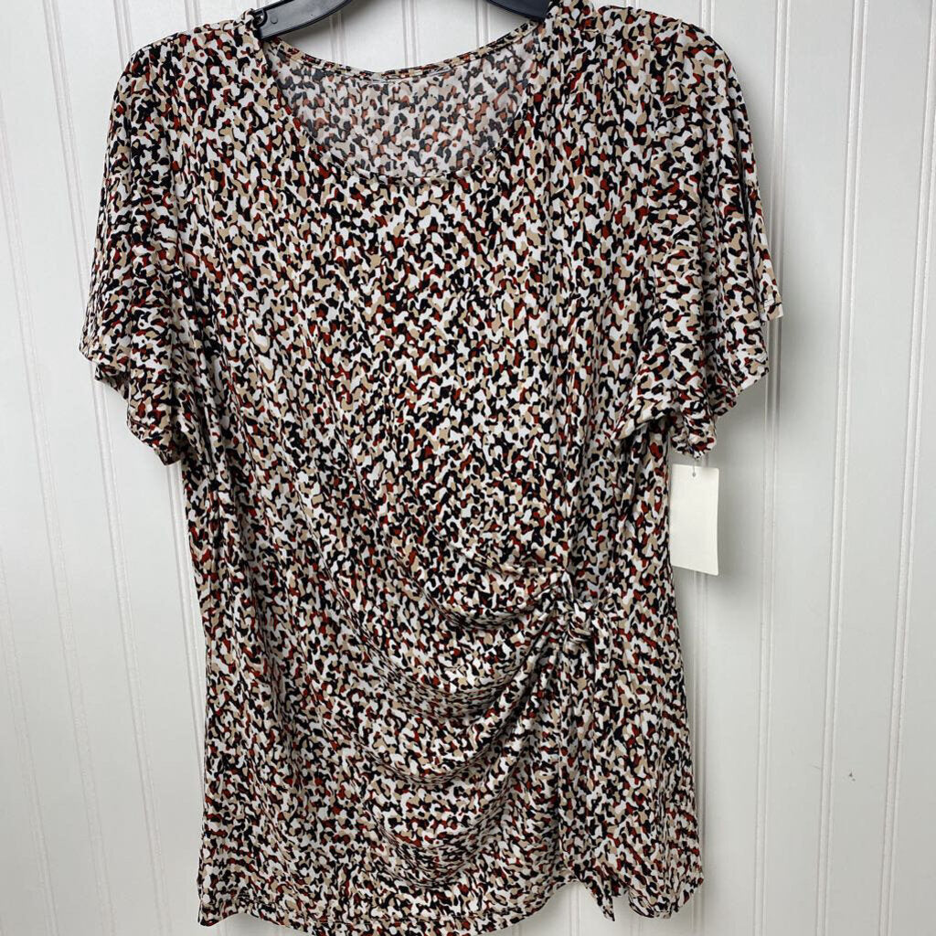 TIE AT WAIST SHORT SLEEVED