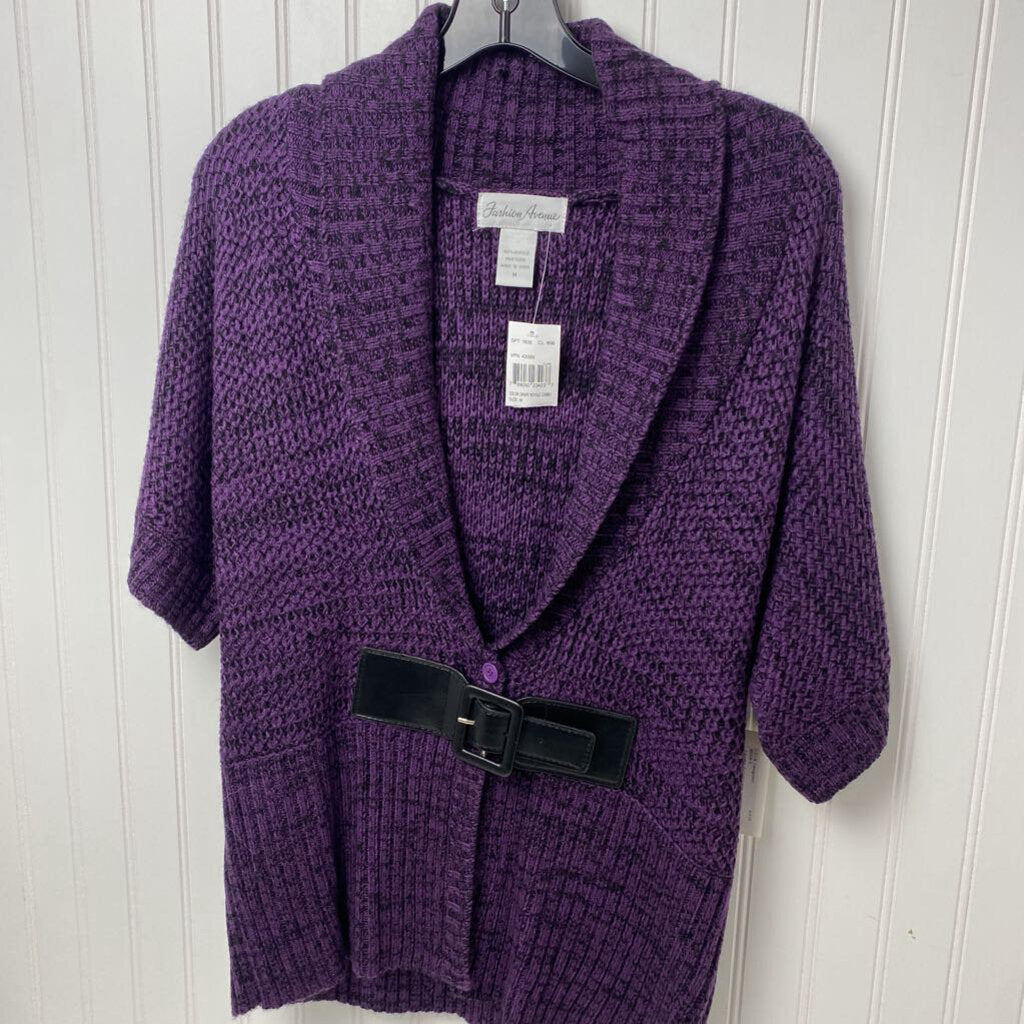 SHORT SLEEVE SWEATER