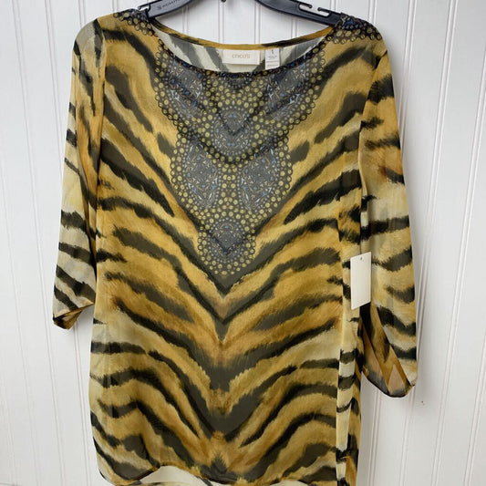 LONG SLEEVE SHEER BLOUSE
