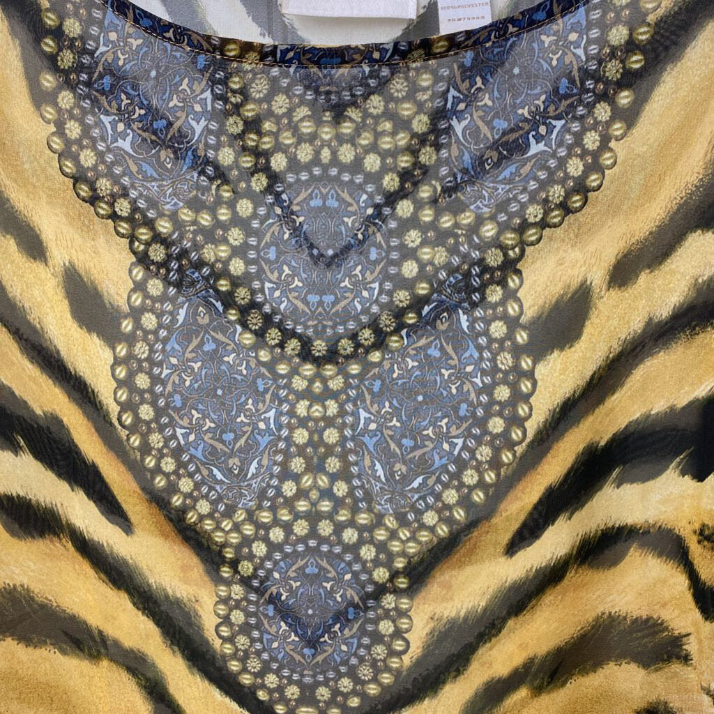 LONG SLEEVE SHEER BLOUSE