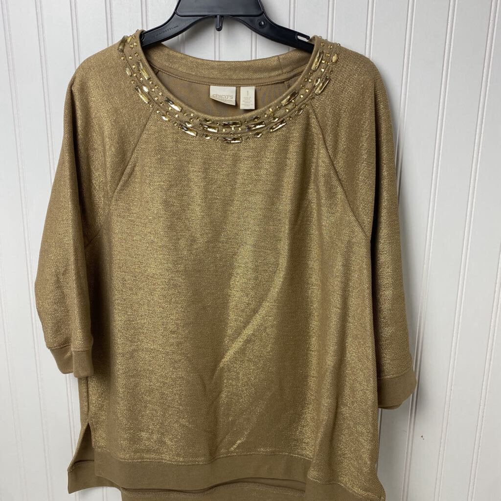 BEJEWELED SWEATSHIRT