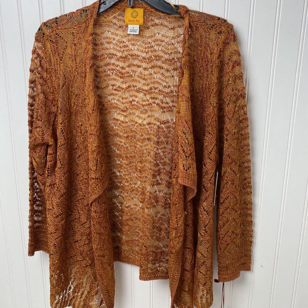 OPEN FRONT CARDIGAN