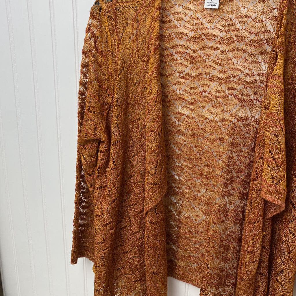 OPEN FRONT CARDIGAN