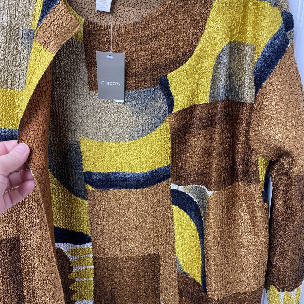 3/4 SLEEVE JACKET WITH MATCHING TANK TOP