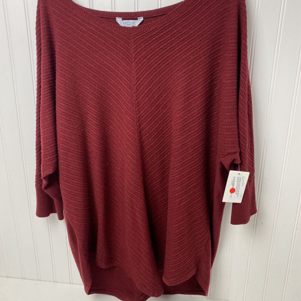 3/4 SLEEVE SWEATER