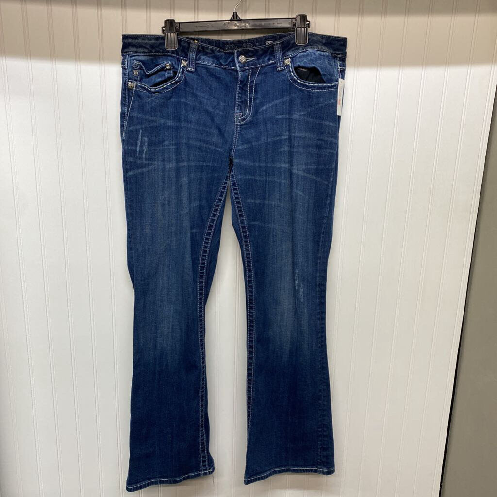 LADIES EMBELLISHED JEANS