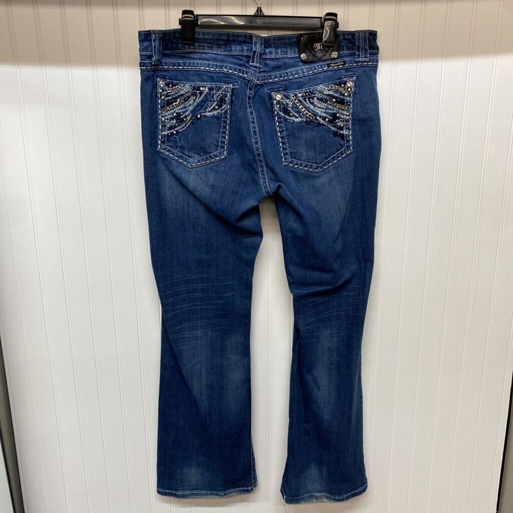 LADIES EMBELLISHED JEANS