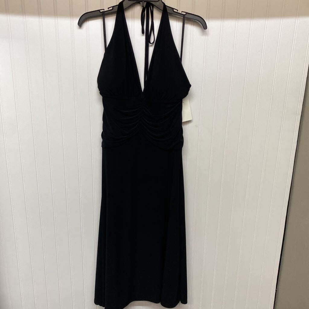 LONG HALTER DRESS
