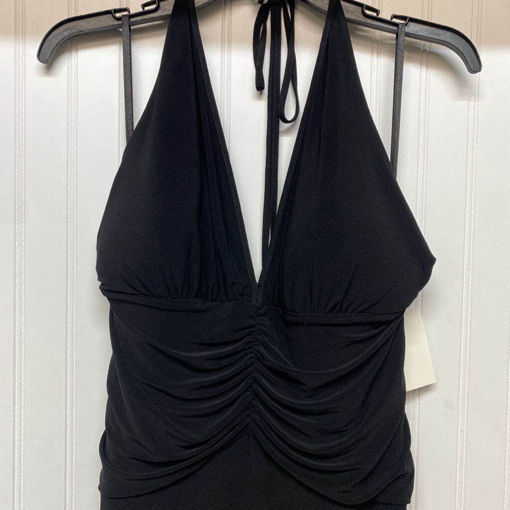 LONG HALTER DRESS