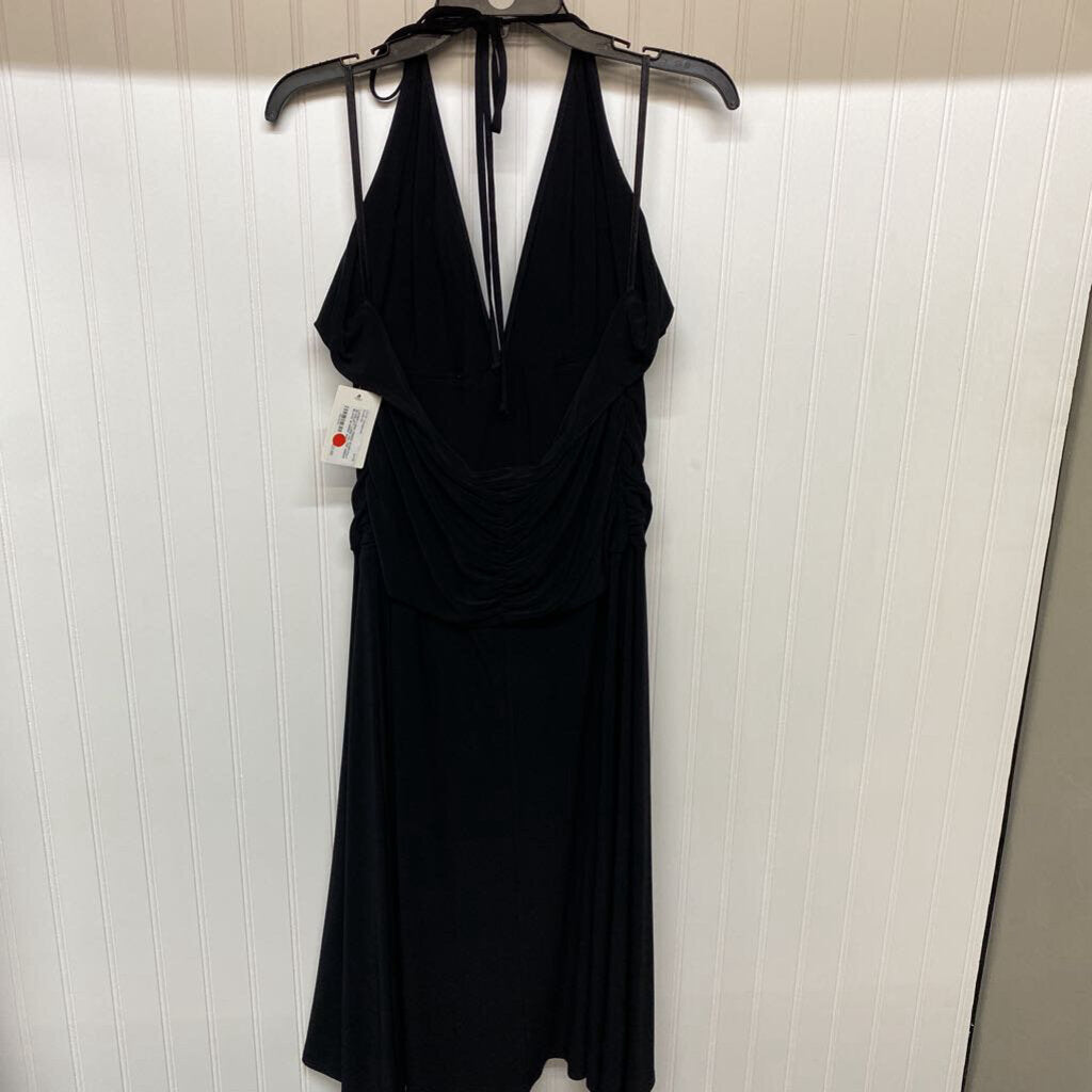 LONG HALTER DRESS