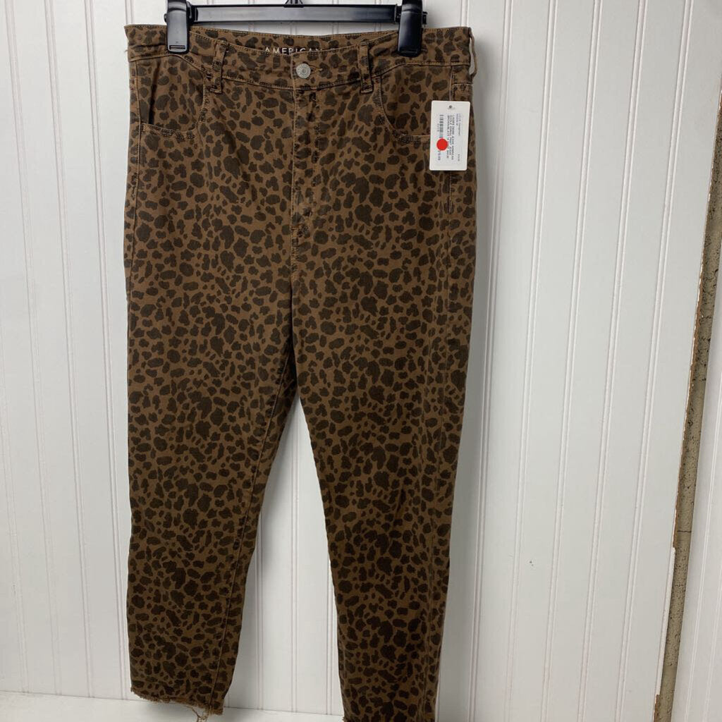ANIMAL PRINT JEANS