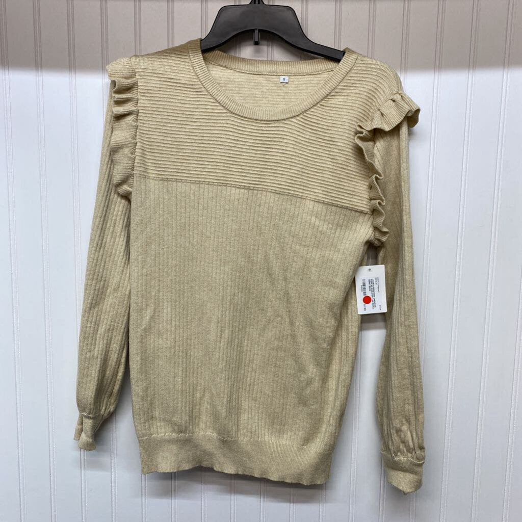 RUFFLED SWEATER