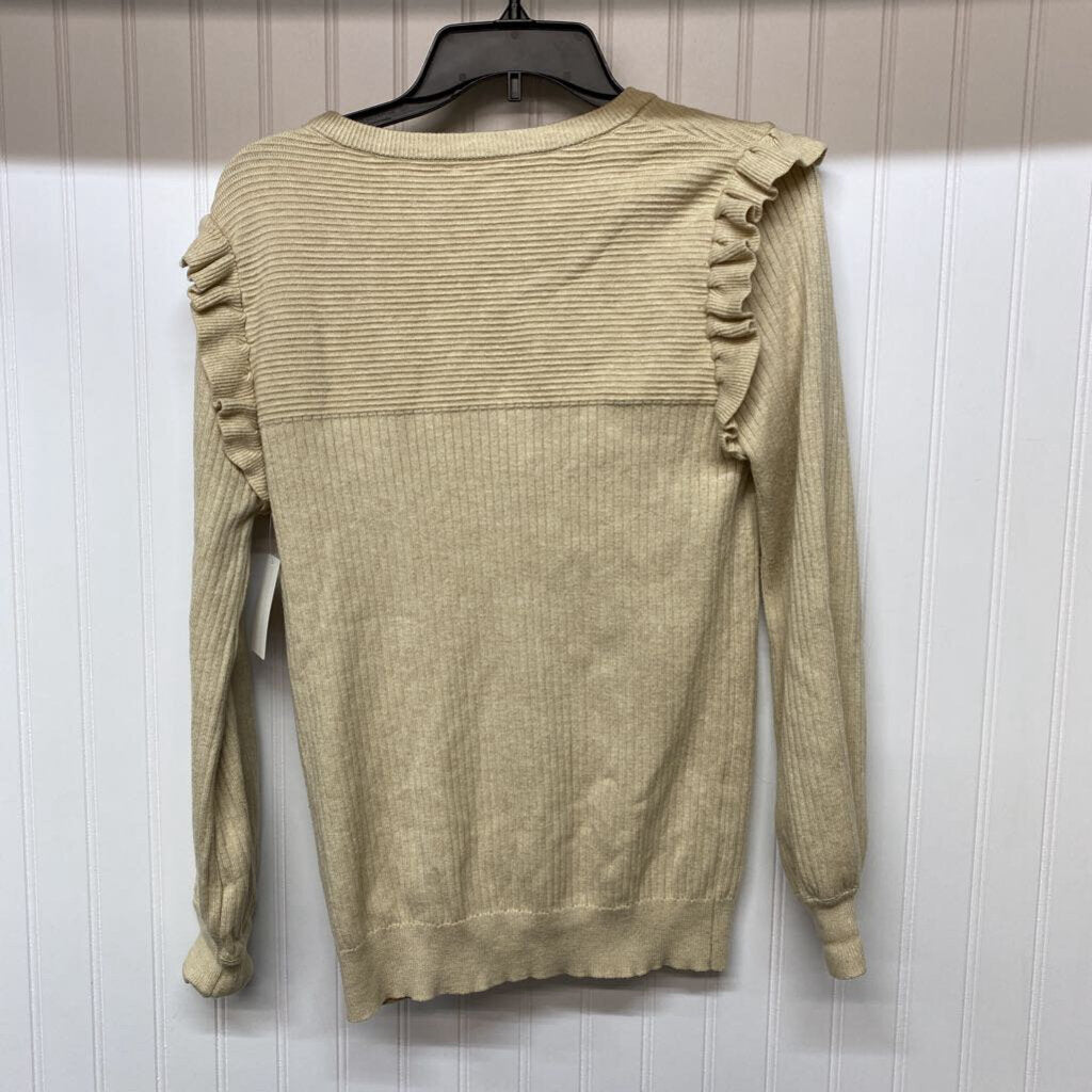 RUFFLED SWEATER