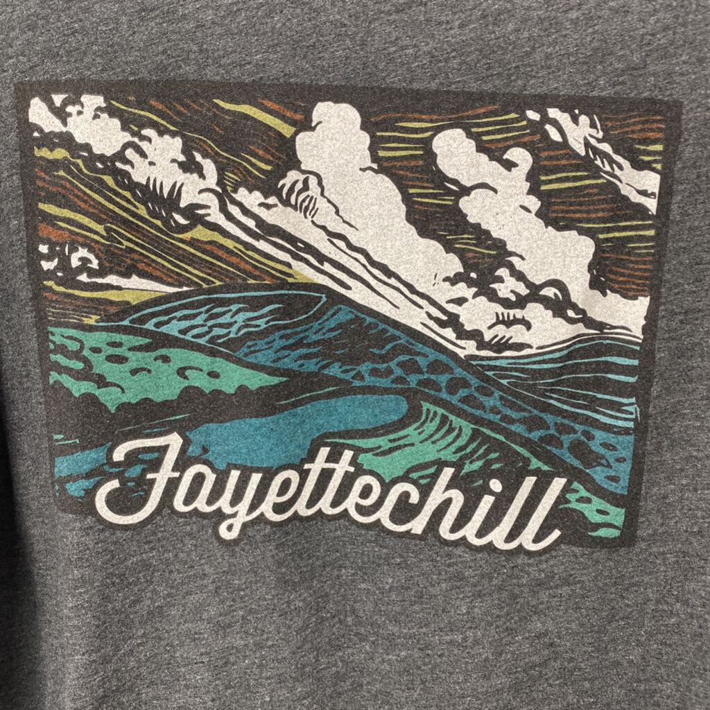 MENS LONG SLEEVE GRAPHIC TEE