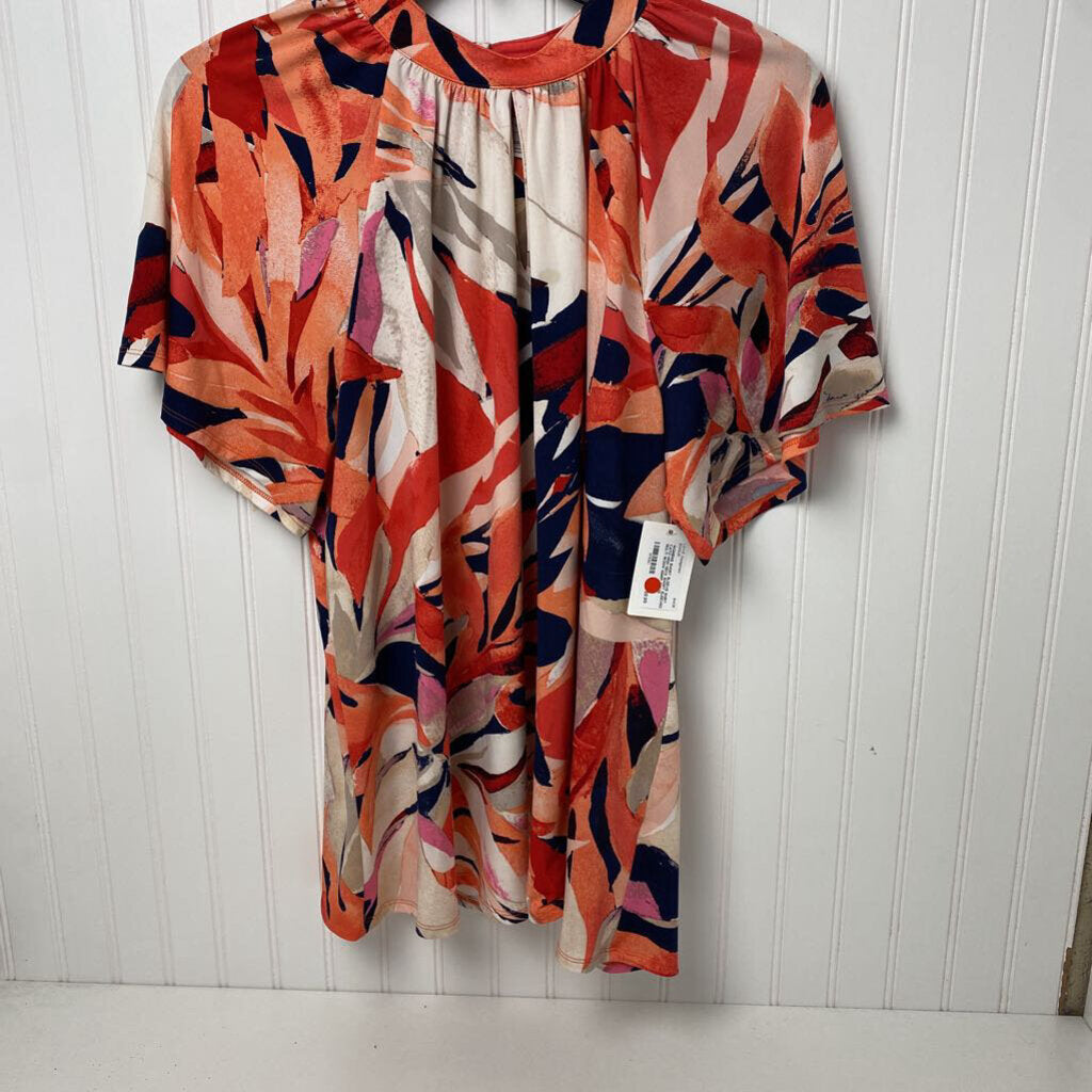 HIGH NECK SHORT SLEEVED