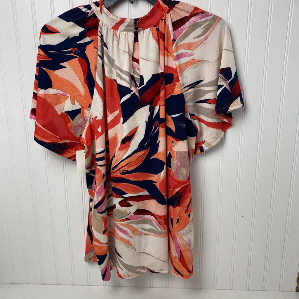 HIGH NECK SHORT SLEEVED