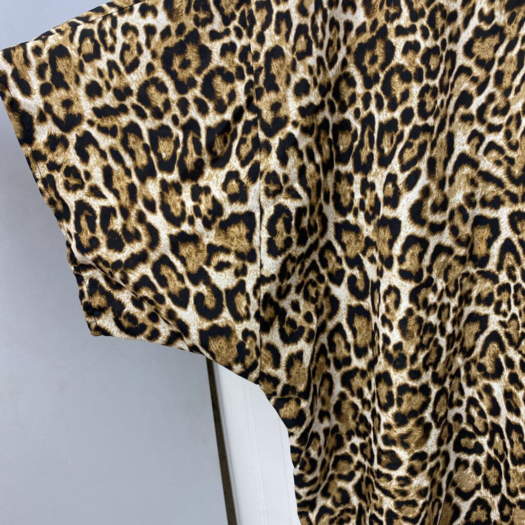 WAIST TIED CHEETA PRINT