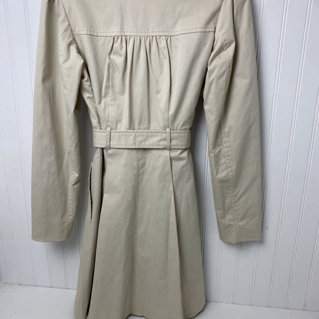 LADIES BUTTON UP TRENCH COAT