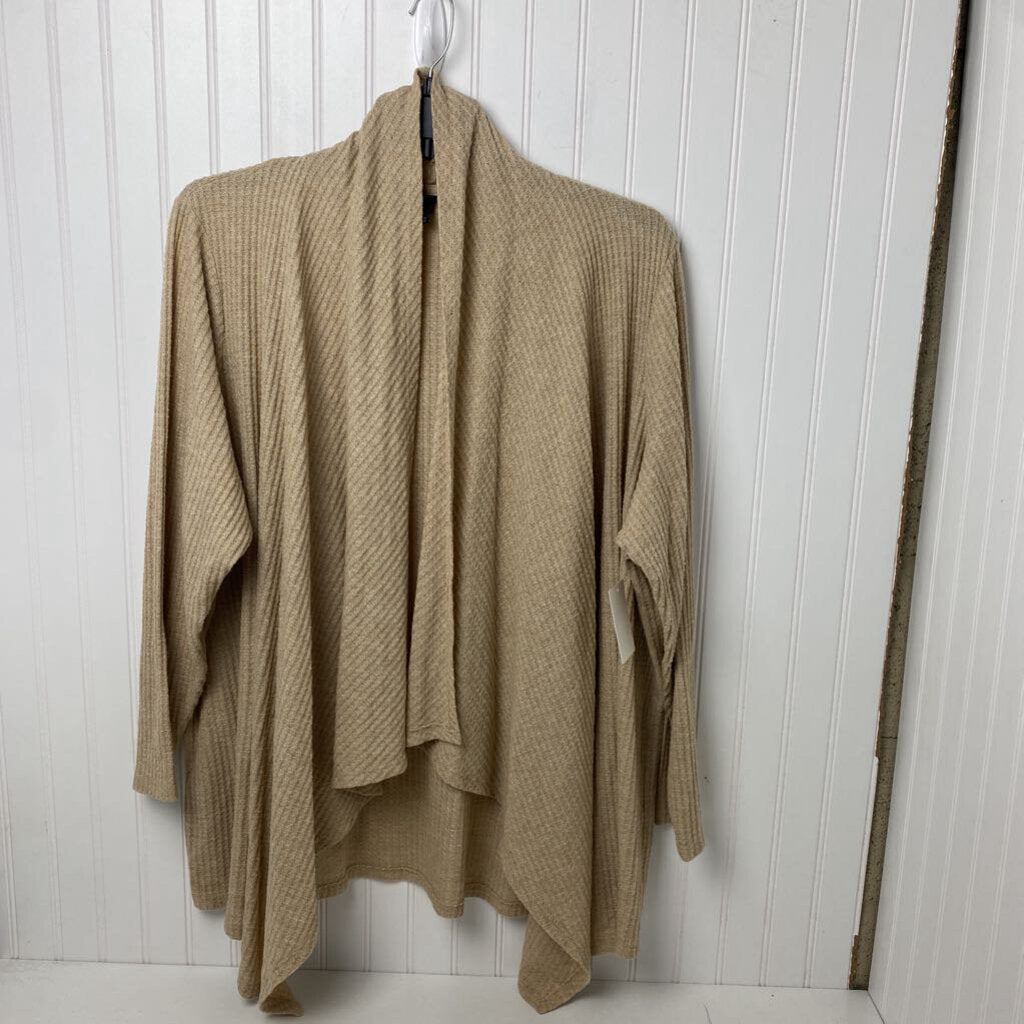 OPEN FRONT CARDIGAN