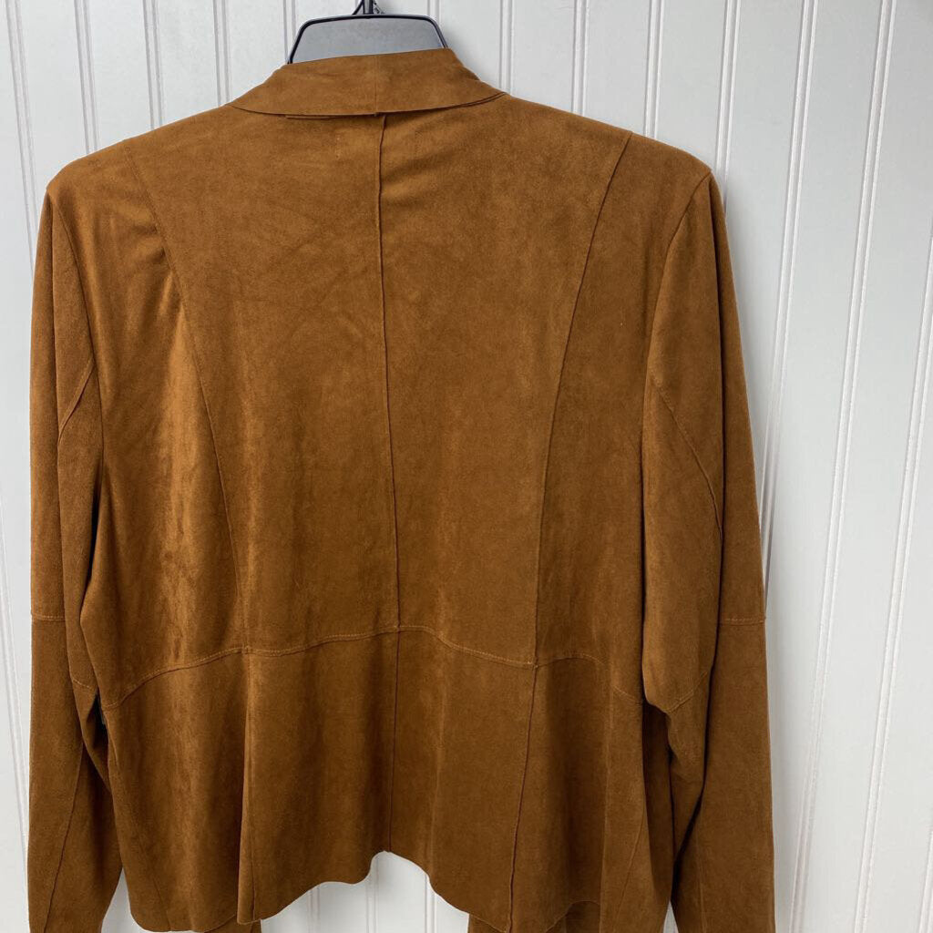 FAUX SUEDE JACKET