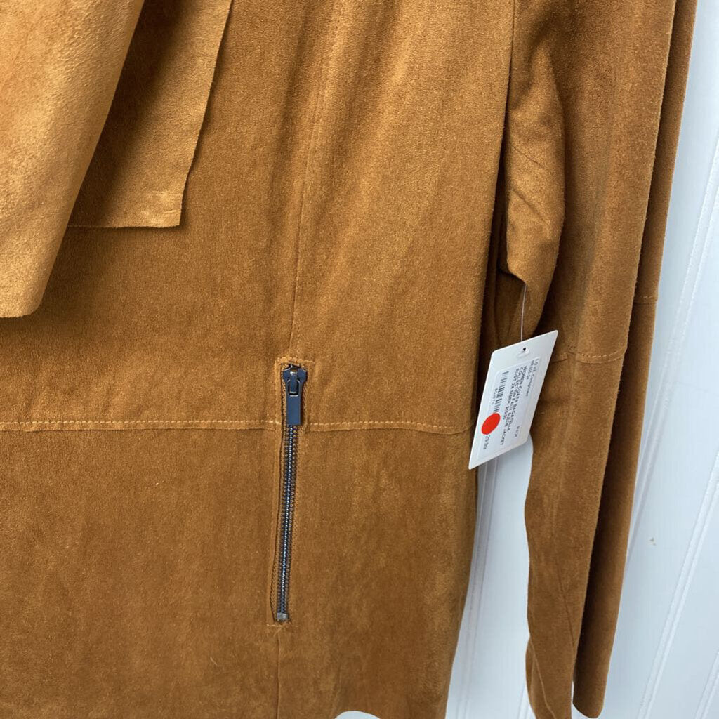 FAUX SUEDE JACKET