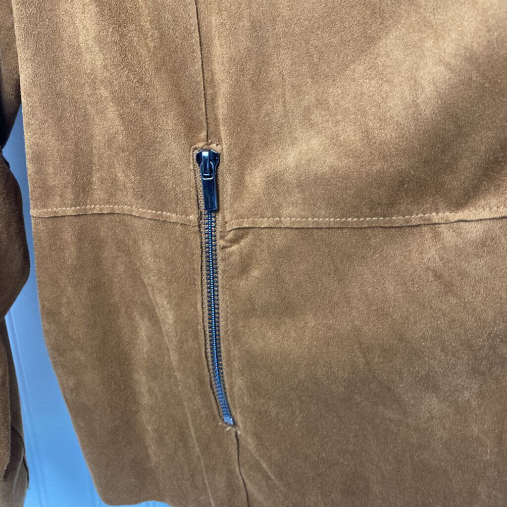 FAUX SUEDE JACKET