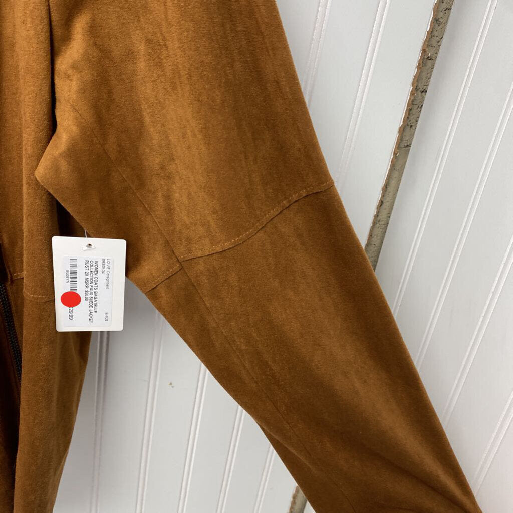 FAUX SUEDE JACKET