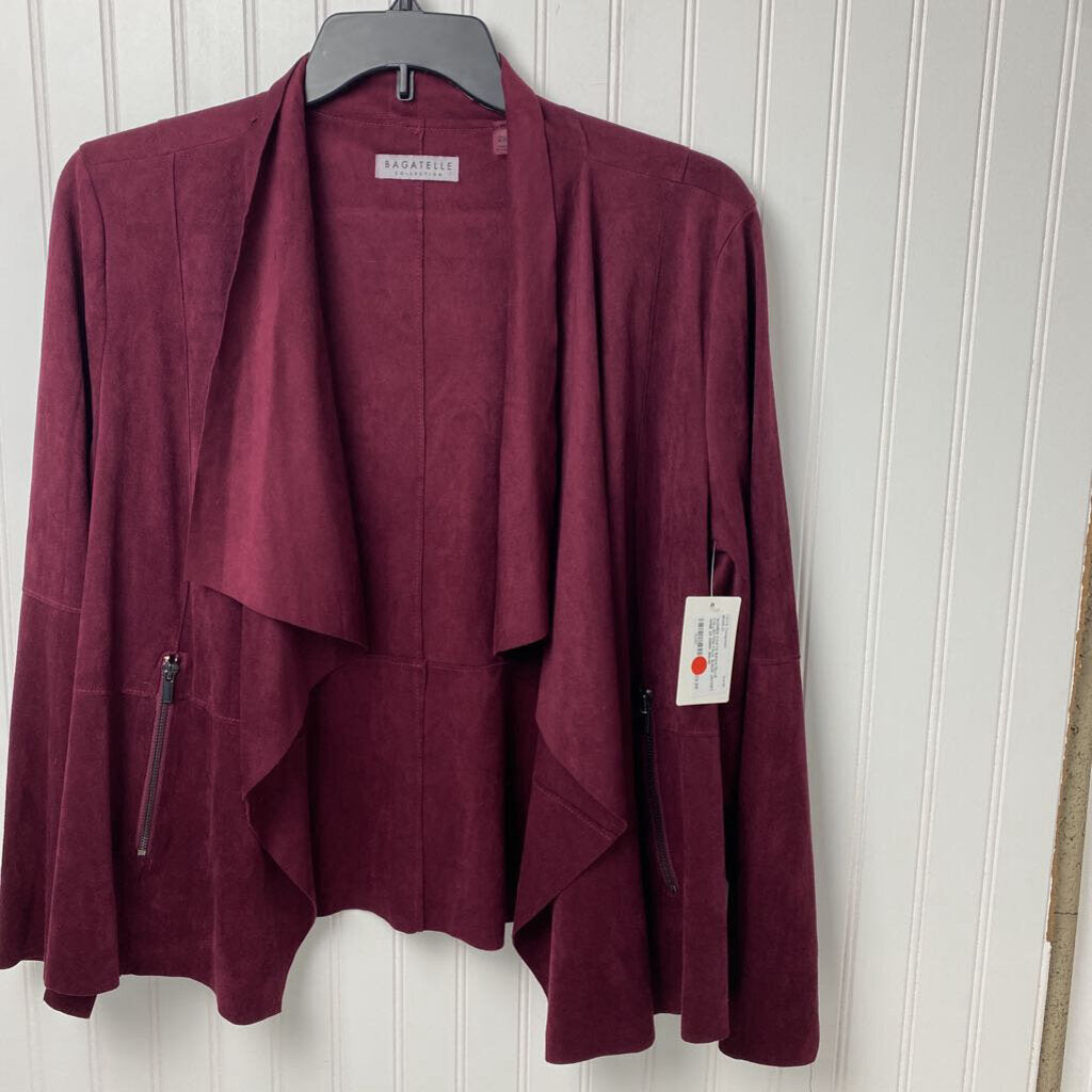 FAUX SUEDE JACKET