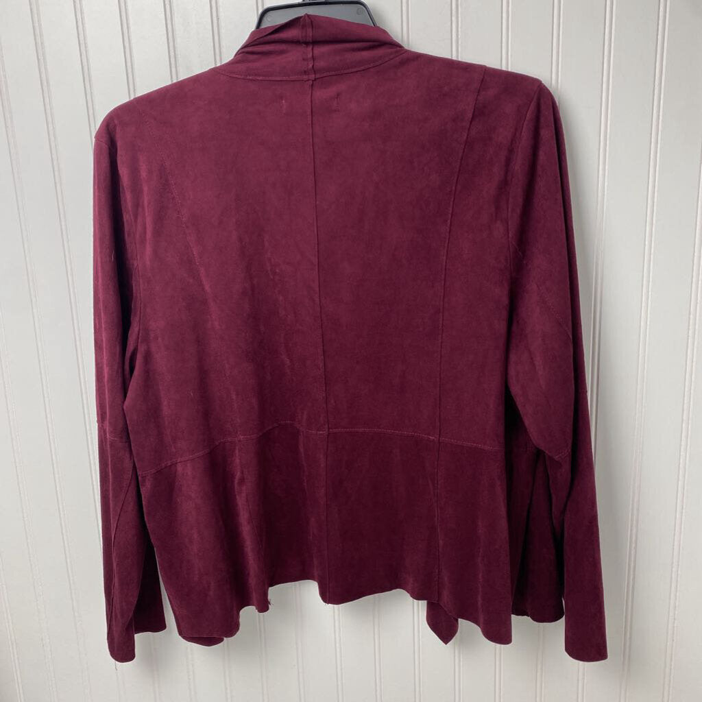 FAUX SUEDE JACKET