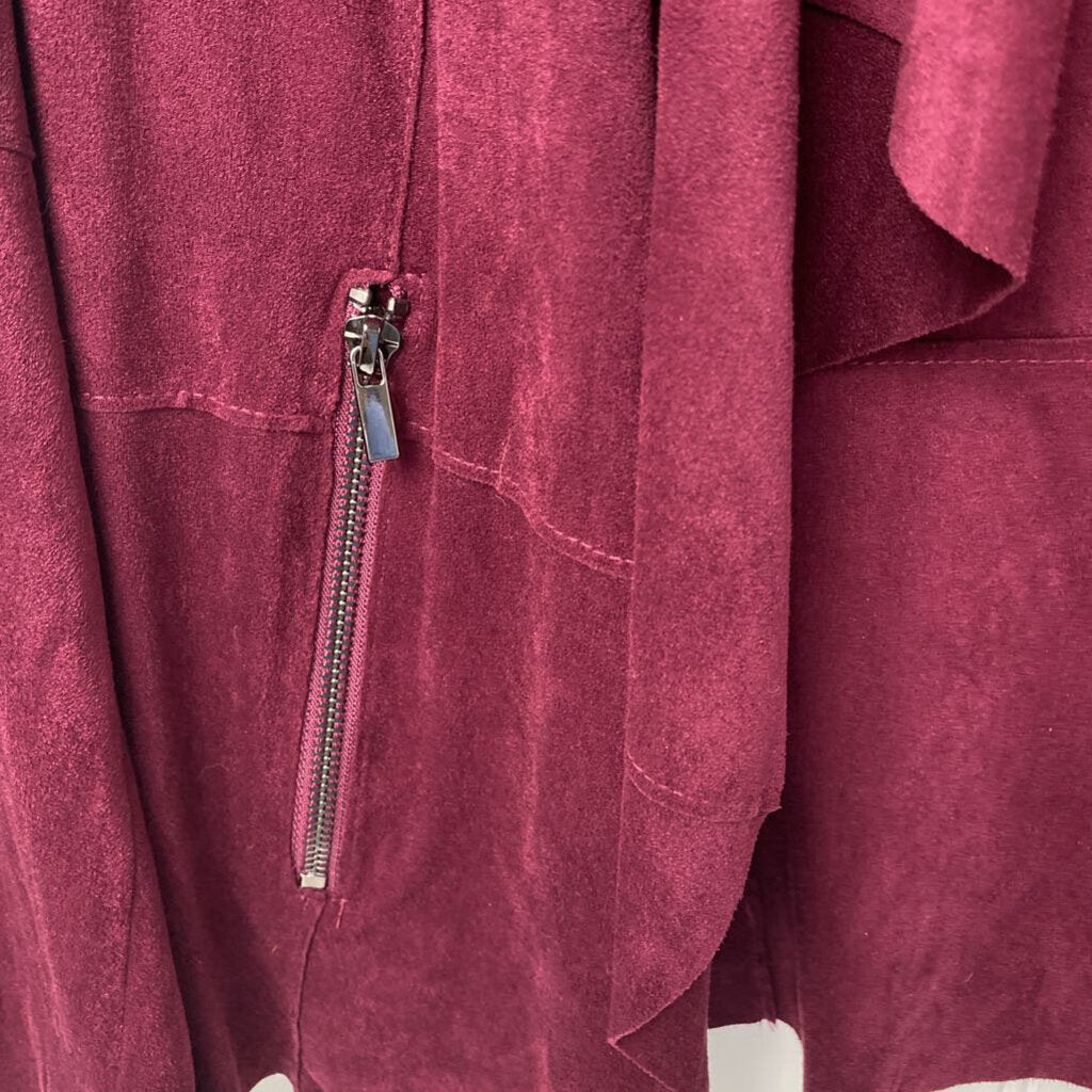 FAUX SUEDE JACKET