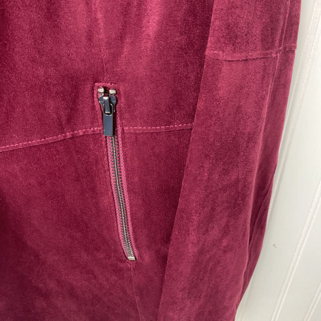 FAUX SUEDE JACKET