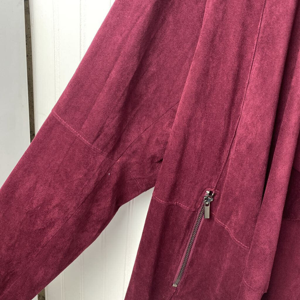 FAUX SUEDE JACKET