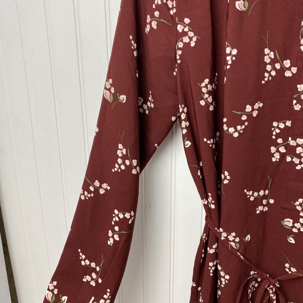 LONG SLEEVED SHORT DRESS