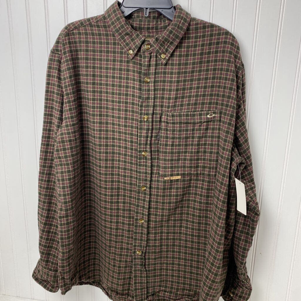 FLANNEL BUTTON DOWN