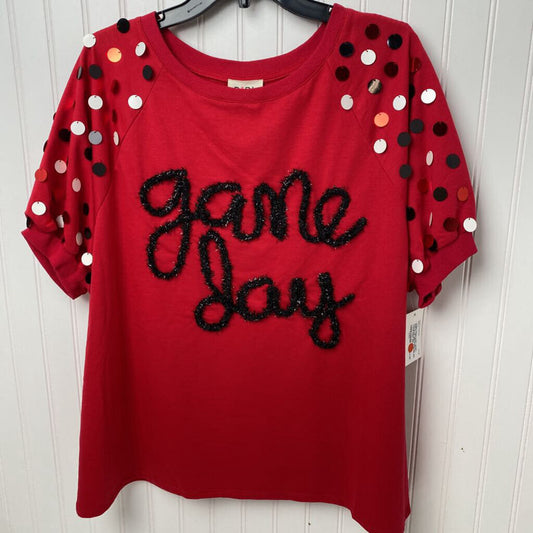 GAME DAY WITH BLING SHORT SLEEVED