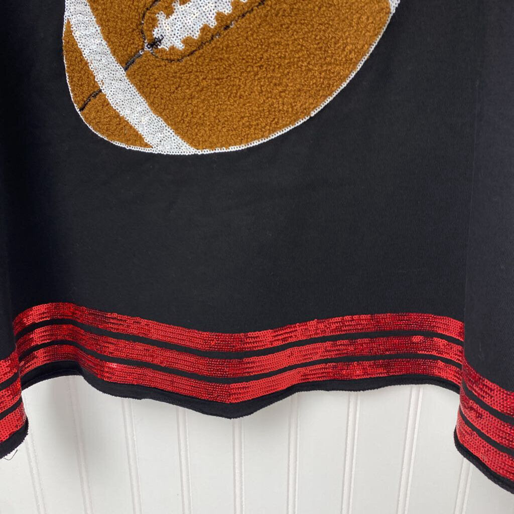 FOOTBALL W/BLING SHORT SLEEVED
