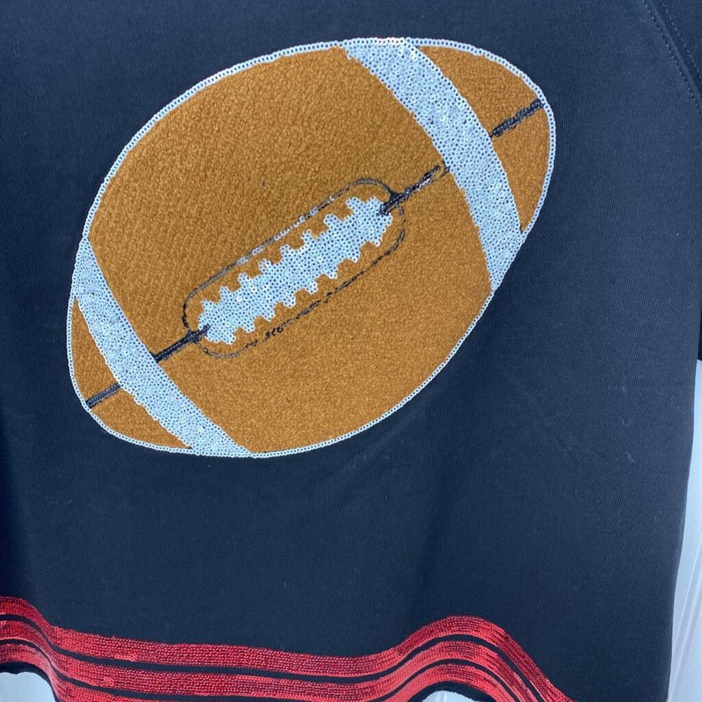 FOOTBALL W/BLING SHORT SLEEVED