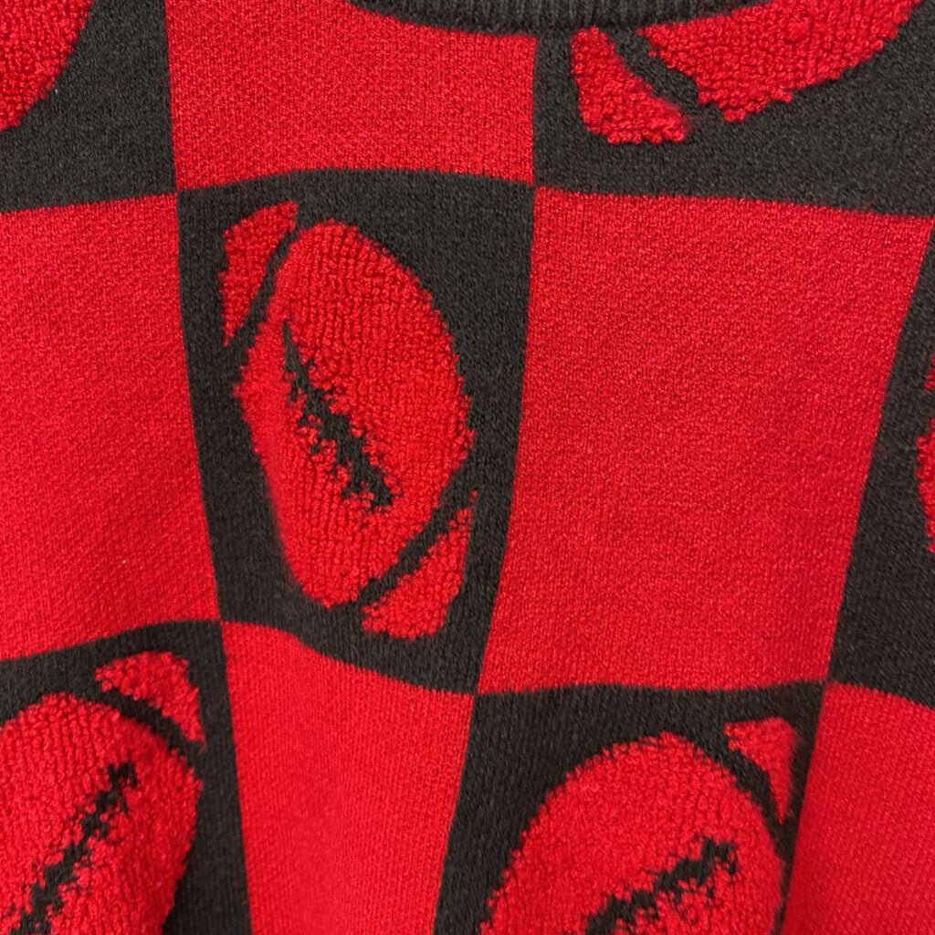 SHORT SLEEVED FOOTBALL SWEATER