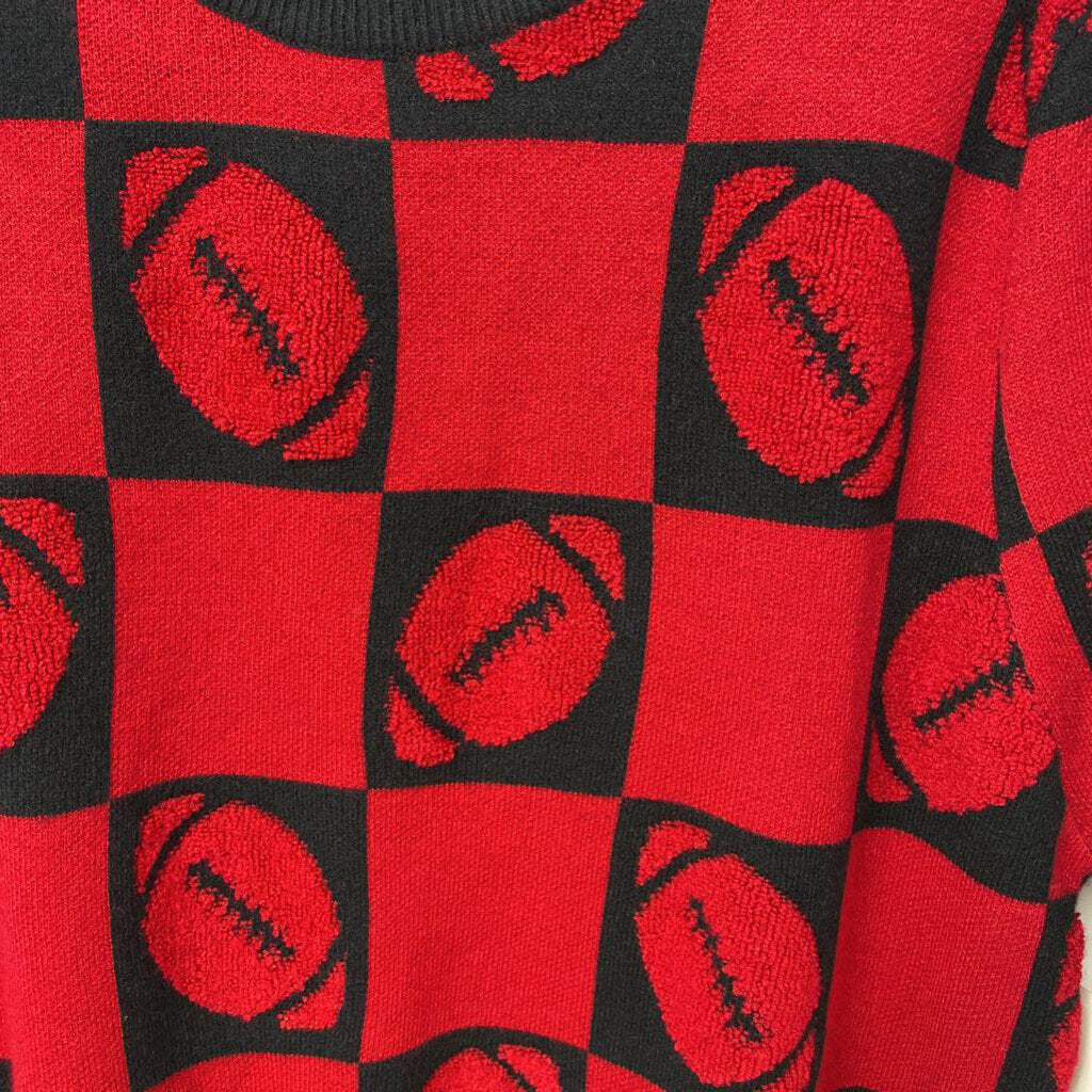 SHORT SLEEVED FOOTBALL SWEATER