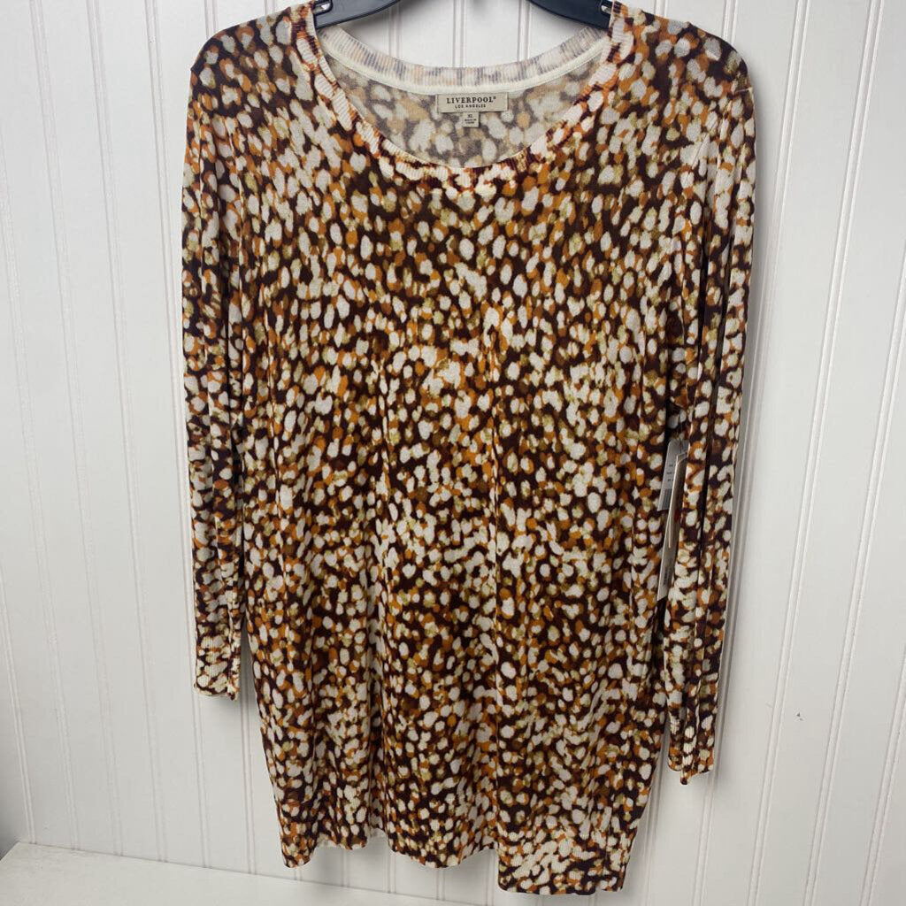SHADES OF BROWN LONG SLEEVED
