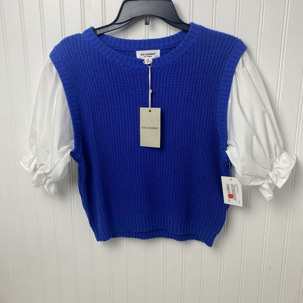 PUFFY SLEEVED SWEATER