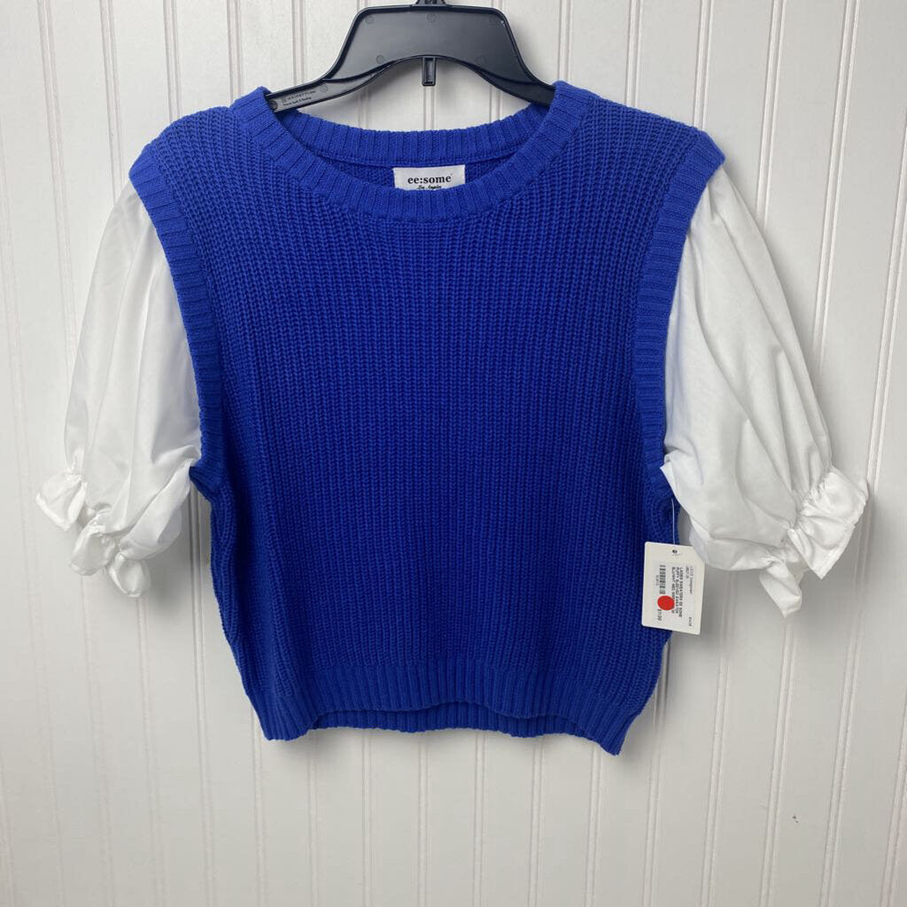 PUFFY SLEEVED SWEATER