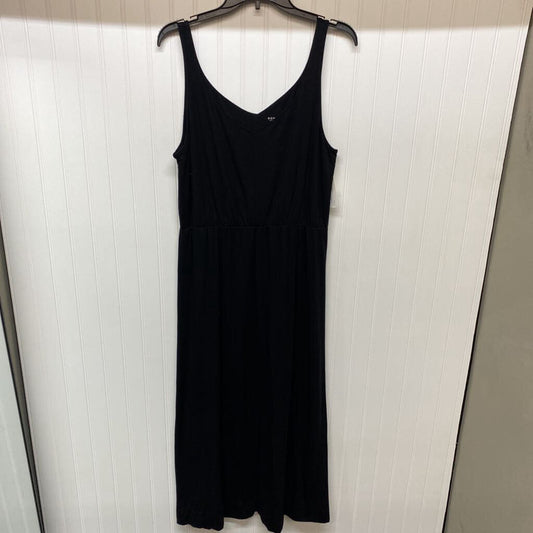 SLEEVELESS KNIT LONG DRESS