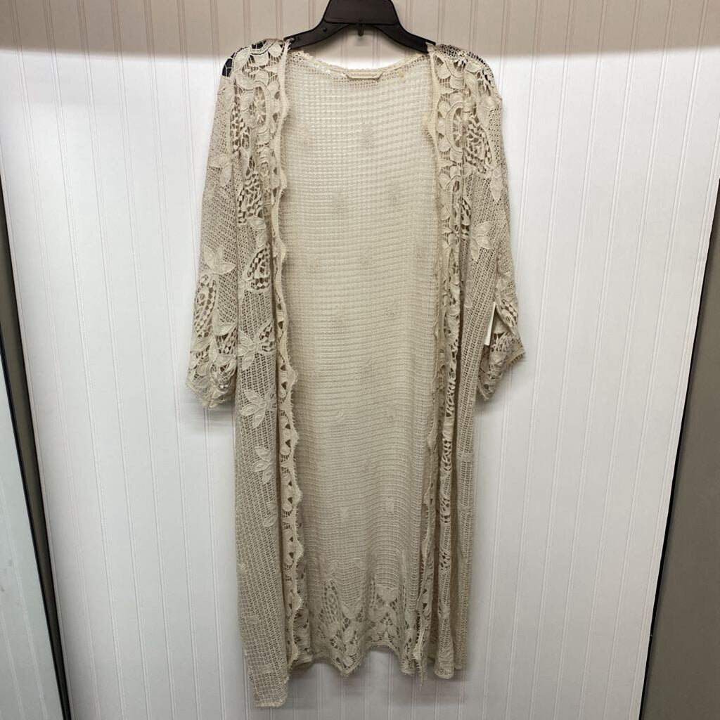 LACE LONG SLEEVE CARDIGAN