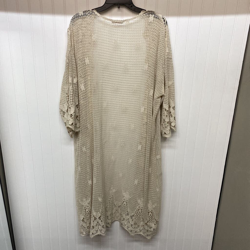 LACE LONG SLEEVE CARDIGAN
