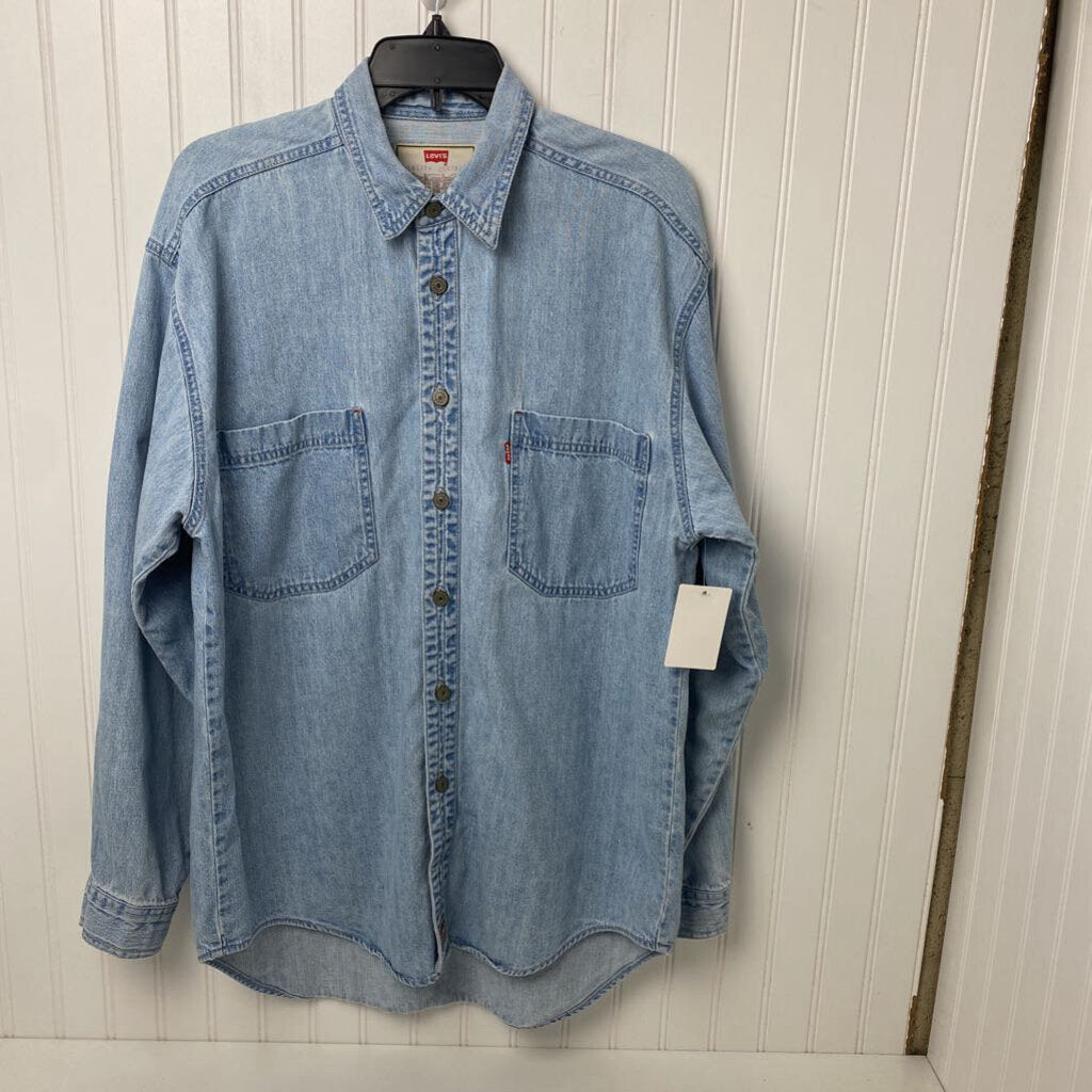LONG SLEEVE DENIM BUTTO UP