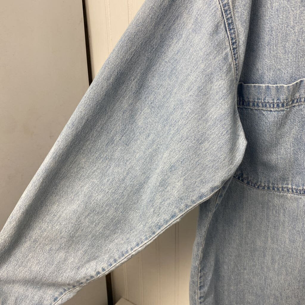 LONG SLEEVE DENIM BUTTO UP