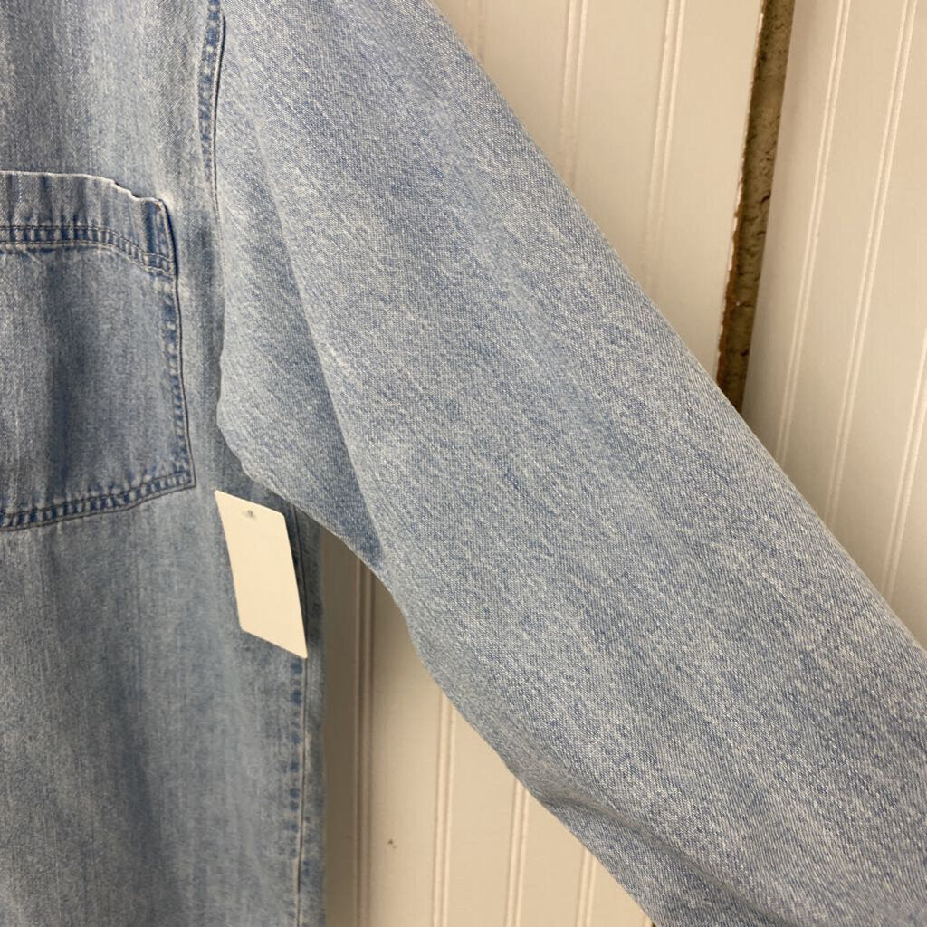 LONG SLEEVE DENIM BUTTO UP