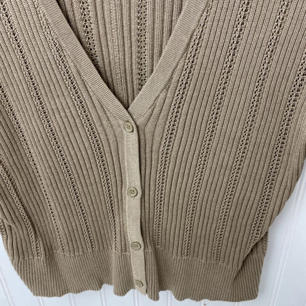 THIN SHORT SLEEVED CARDIGAN